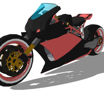 超精细摩托车模型 (114)